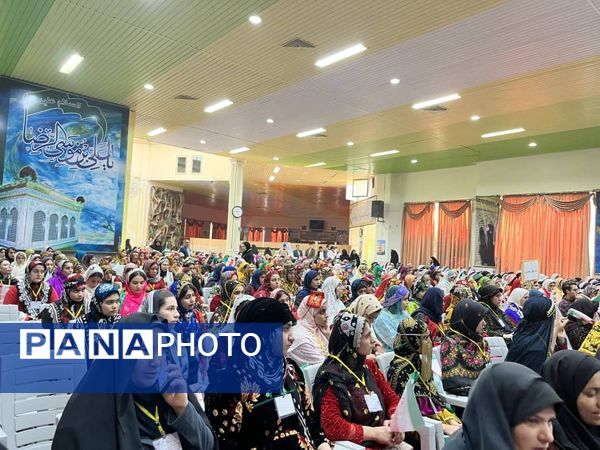 برگزاری جشنواره دانش‌آموزی عشایری خاتم در مشهد الرضا 