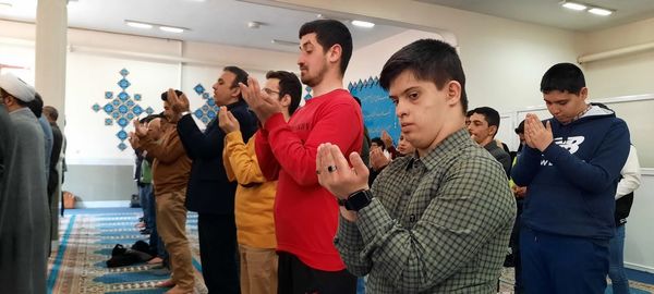 افتتاح نمازخانه هنرستان شبانه‌روزی کار و دانش خاص عبدالحسین تنباکوچی