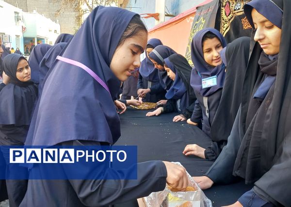 مراسم عزاداری ایام فاطمیه در مدرسه شهید جواهری ۲