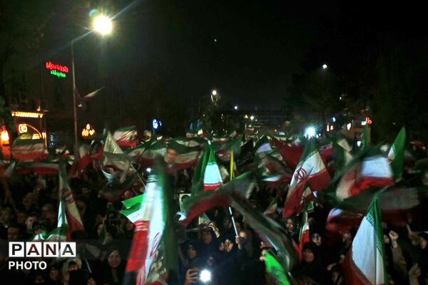 صدای قدم های باران، هنگامه ای متفاوت در مسجد جامع 