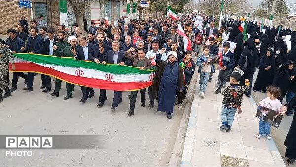حماسه مردم بیدار کوهنانی در روزجهانی قدس