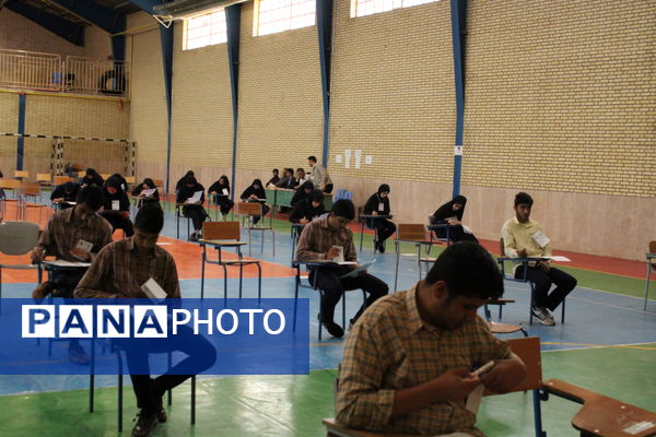  روند برگزاری امتحانات نهایی در شهرستان‌بن
