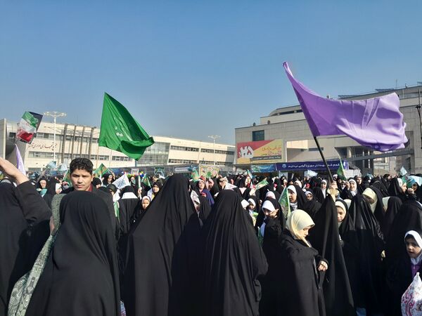 اجتماع عظیم منتظران ظهور به مناسبت نیمه‌ شعبان در مشهد 