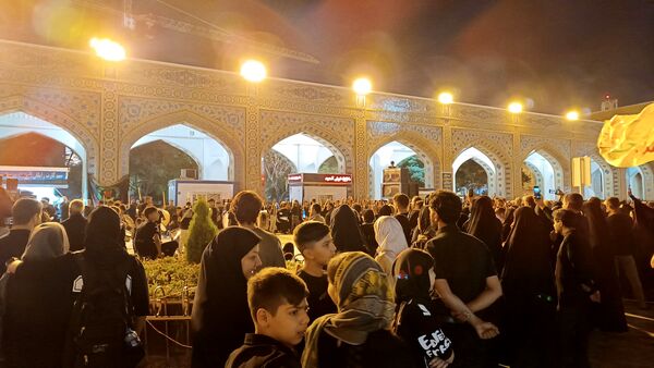 مراسم عزاداری شهادت امام رضا(ع) و شام غریبان در حرم مطهر رضوی 