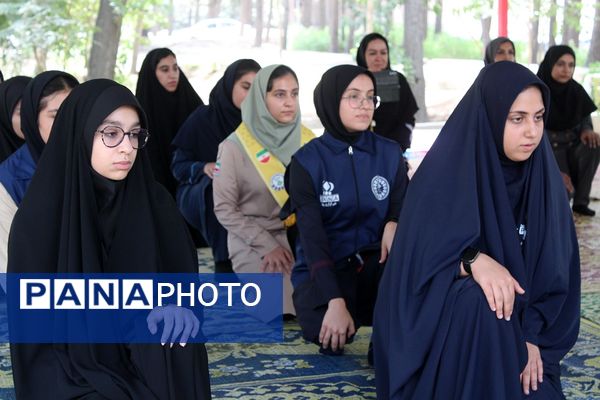 پیش اردوی یازدهمین اردوی ملی تشکیلات پیشتازان با حضور دانش‌آموزان منتخب شهرستان‌های‌ استان‌ تهران