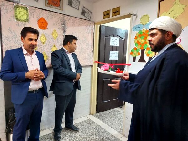 افتتاح اتاق بهداشت «مدرسه جهان‌سوزان ۲»