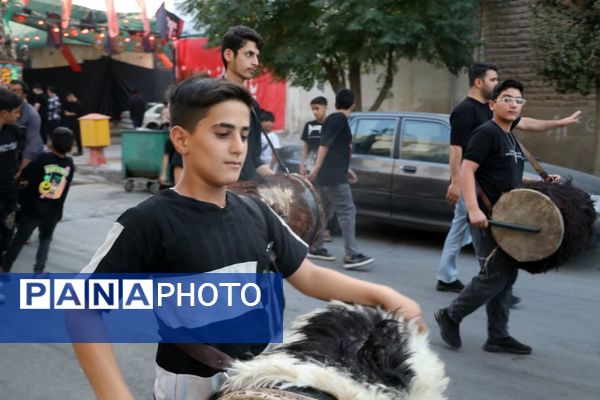 مراسم سالروز شهادت امام حسن مجتبی(ع) در شهر قنوات قم