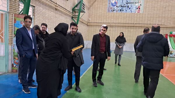برگزاری مسابقات جام اقتدار ایران در شهرستان سامان با حضور پرشور دانش‌آموزان