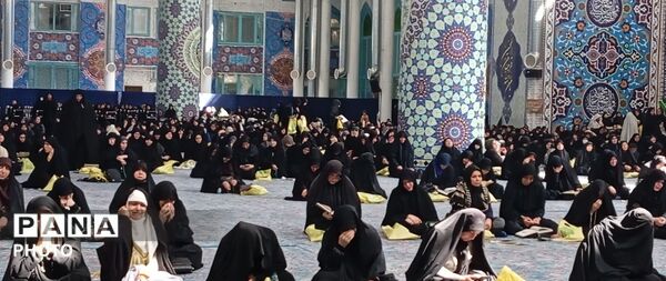 مراسم سوگواری مردم ولایتمدار و عزادار کرج