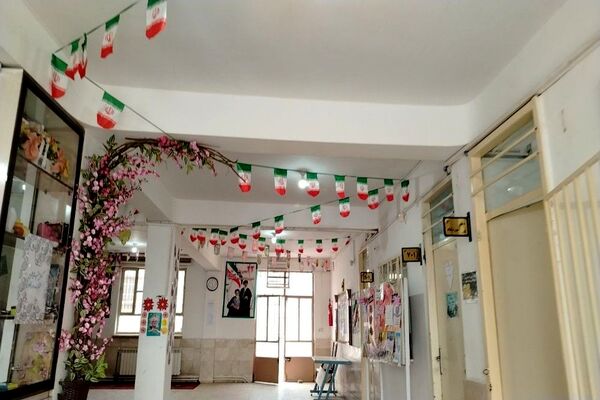 آماده سازی آموزشگاه شهید مجید دهنوی به مناسبت دهه فجر و نیمه شعبان