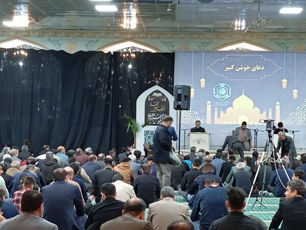 برگزای مراسم شب قدر و نوزدهم ماه رمضان در امامزاده سید حمزه کاشمر