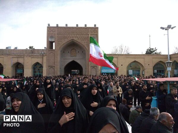 عزاداری شهادت مظلومانه امام خامنه ای 