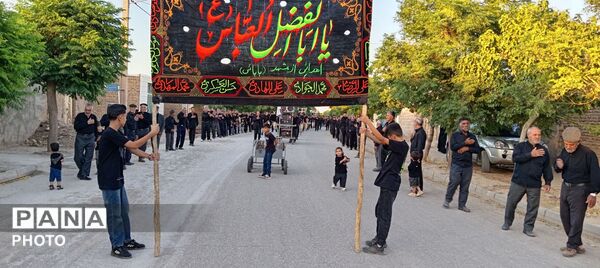 شور حسینی در هیئت ابوالفضلی روستای مهدی آباد شهرستان رشتخوار