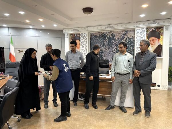 جلسه شورای اسلامی و تقدیر از خبرنگاران شهرستان خلیل آباد