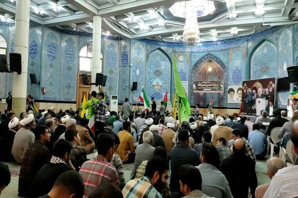 فریاد مرگ بر اسرائیل برای بار دیگر در نجف آباد 
