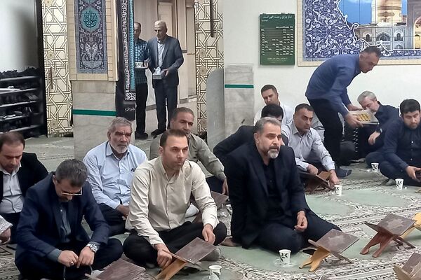 مراسم بزرگداشت شهدای خدمت در ناحیه 2 شهرری 