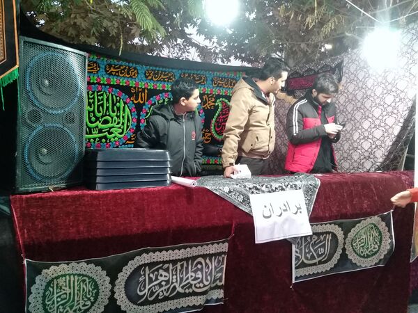 برپایی ایستگاه صلواتی توسط مسجد امام سجاد (ع) در شهرستان خلیل‌آباد 