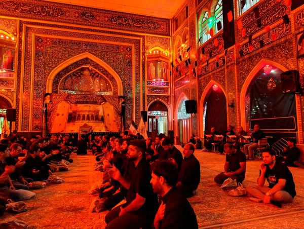 عزاداری شب یازدهم ماه محرم در تکیه ابوالفضلی 
