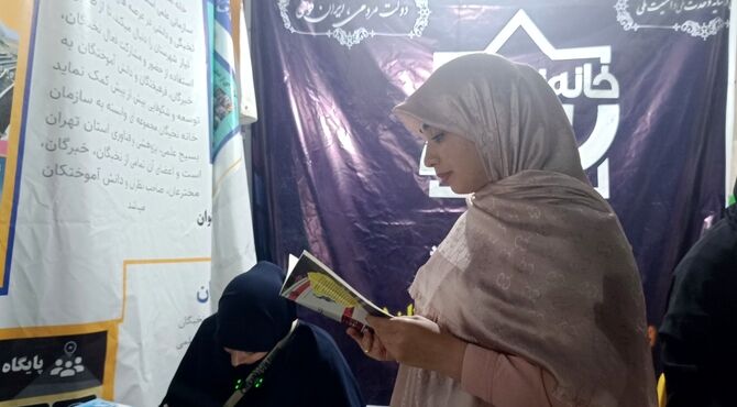 موکب وحدت ملی خانه نخبگان شهرستان دماوند در تجمعات شبانه رودهن