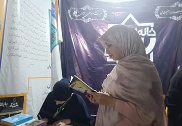 موکب وحدت ملی خانه نخبگان شهرستان دماوند در تجمعات شبانه رودهن