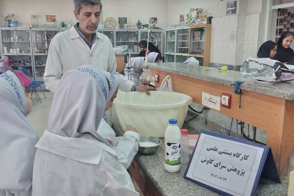 مزه شیرین علم، بستنی علمی