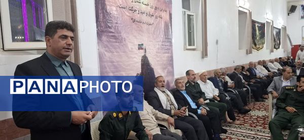 برگزاری یادواره شهدا در روستای نامن شهرستان داورزن