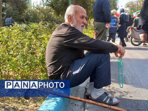 پیاده روی جاماندگان اربعین در اصفهان