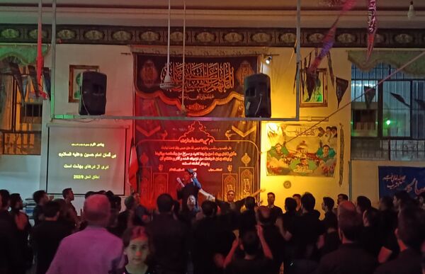 برگزاری مراسم عزاداری شب دوم محرم  در حسینیه شاهزاده علی اکبر 