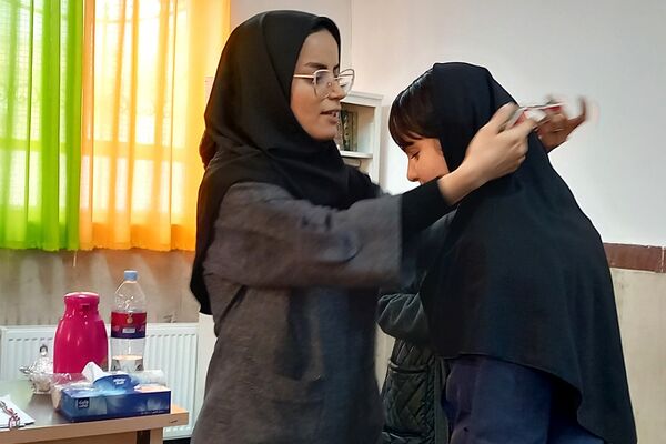برگزاری مسابقات شطرنج دانش‌آموزان دختر متوسطه‌دوم در بهارستان‌۲