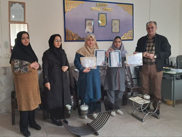 بازدید رئیس اداره کانون پرورش فکری کودکان و نوجوانان کاشمر از مدارس 