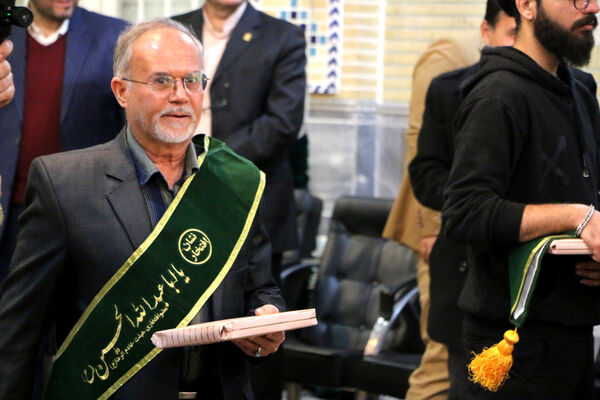 نشست صمیمی‌ دانش‌آموختگان دبیرستان امام رضا(ع) قم در هیات خادم الرضا(ع)-2