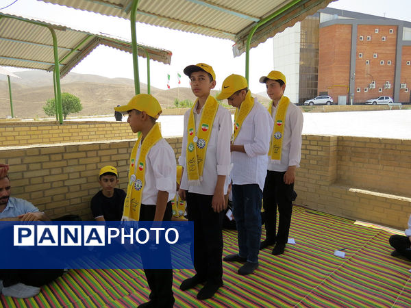 برگزاری پیش اردوی پسران در اردوگاه شهید چمران بجنورد