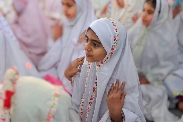 جشن تکلیف دانش‌آموزان دختر شهرستان باشت 