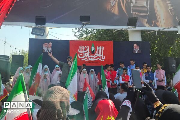 راهپیمایی جان‌فدایان ایران در شیراز - 3