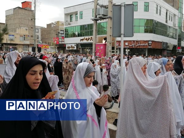  نماز عید فطر در شهرستان آبیک