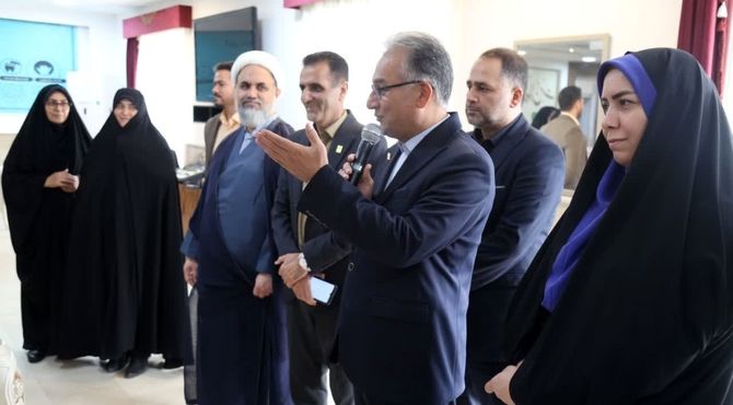 بازدید مشترک مدیرکل آموزش و پرورش و سرپرست دانشگاه فرهنگیان استان گلستان از پردیس امام خمینی (ره)