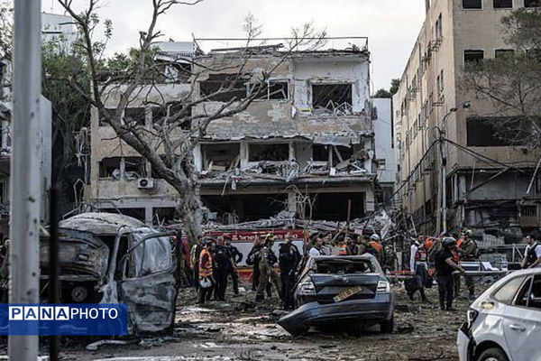 ویرانه‌های اسرائیل پس از حملات ایران