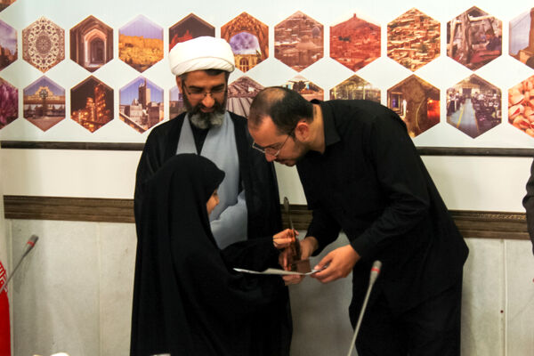 مراسم تجلیل از خبرنگاران خبرگزاری پانا شهرستان نایین به‌مناسبت روز خبرنگار 