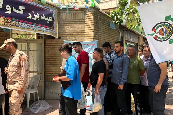 برپایی موکب عید غدیر به همت بسیج فرهنگیان و دانش آموزی ناحیه دو شهرری 