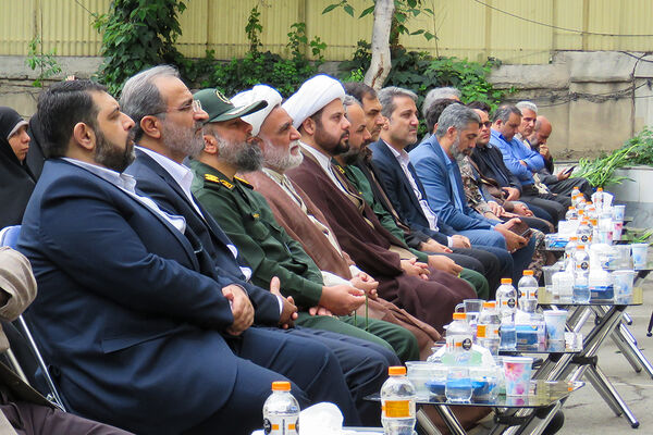 مراسم گلباران محل شهادت استاد شهید مرتضی مطهری 
