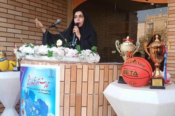 افتتاحیه جشنواره‌ی بازی‌های مهارتی-ورزشی در مدرسه زهره‌وند قرچک