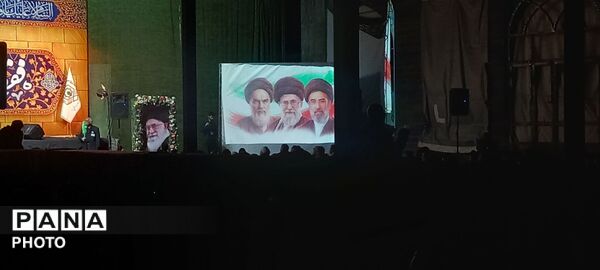مراسم احیا  بیست و یکم در امامزاده سید مرتضی کاشمر