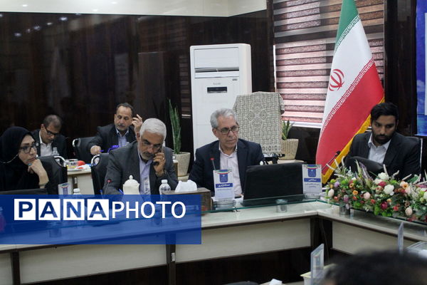 نشست خبری مدیرکل آموزش و پرورش استان بوشهر 