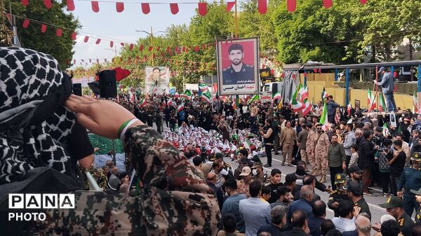 رزمایش عظیم اقتدار ملی جان‌ فدایان ایران در خرم‌‌ آباد