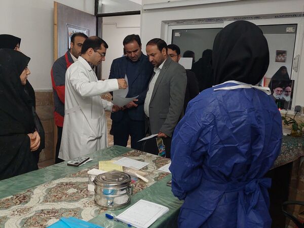 اردوی جهادی محبت در شهرک بهارستان