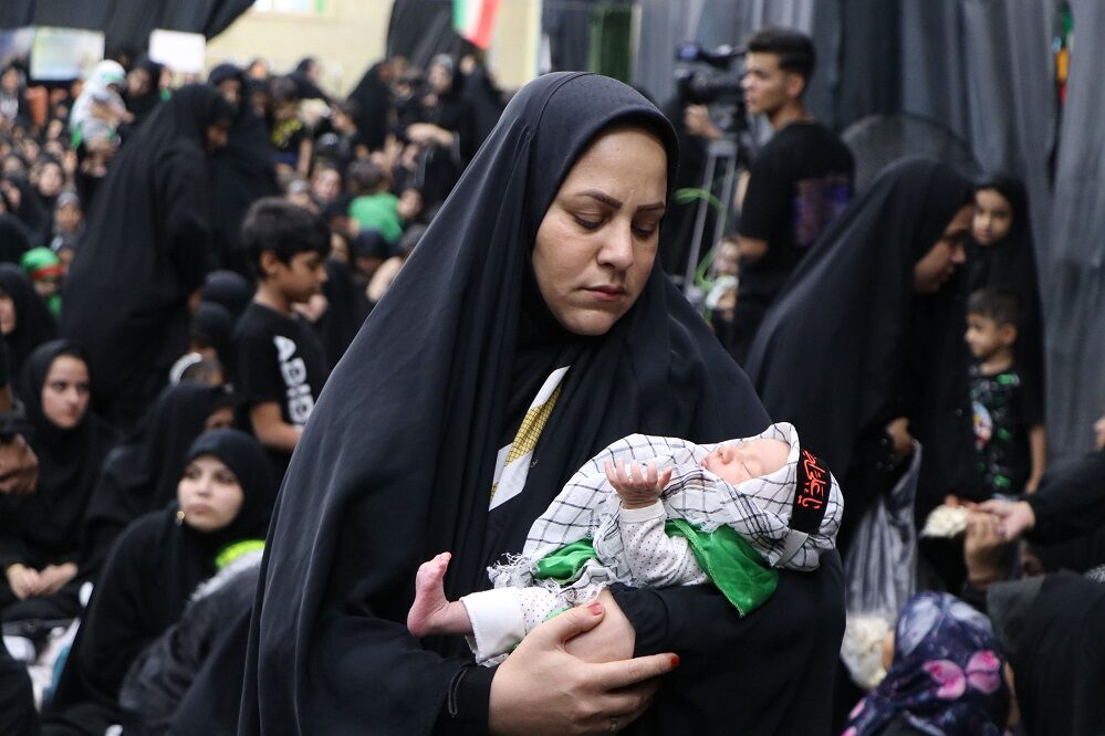 همایش شیرخوارگان حسینی در راور