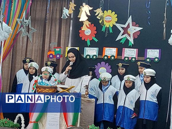 مراسم افتتاحیه سفیران سلامت در دبستان بهار دانش مشهد