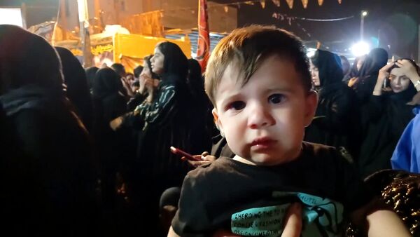 مراسم تاسوعای حسینی در شهرستان لنده