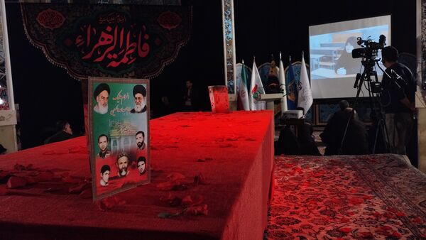 وداع با پیکر شهید گمنام 