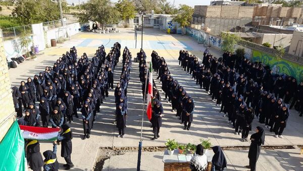 آغاز سال تحصیلی جدید در دبیرستان شاهد یاس نبی شهرستان گناباد